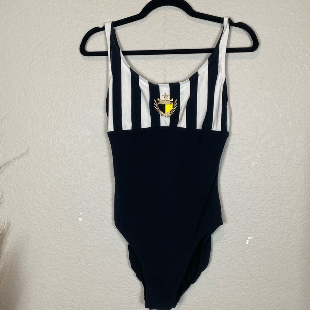 Vintage nautical vibes, swimsuit, one piece